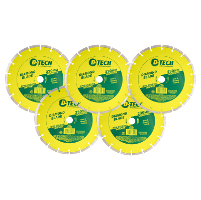 (image for) Diamond Blade Segmented Std. 230 X 22.23mm Bulk 5pc