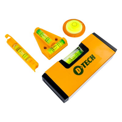 (image for) Level Kit 4pc Line/round/t-type/mini Level With Storage Case