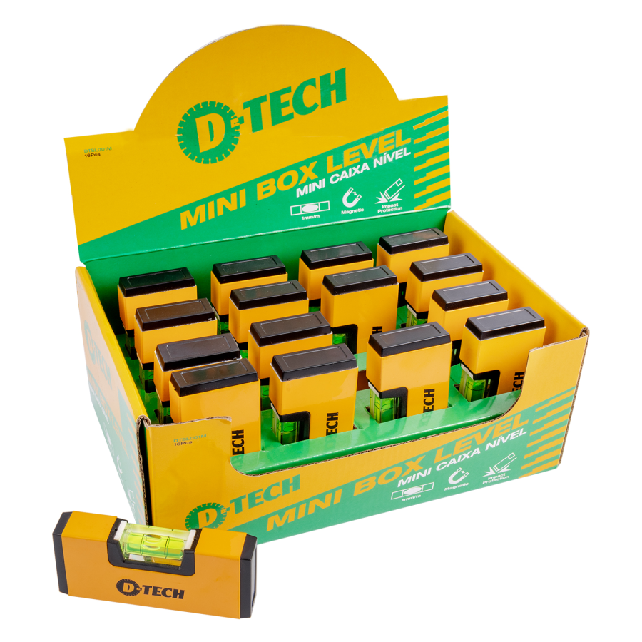 (image for) Mini Box Level 16pc Pdq Display
