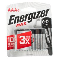 Max Aaa Battery-6pack (moq12) Energizer (image for) Max Aaa Battery-6pack (moq12) Energizer