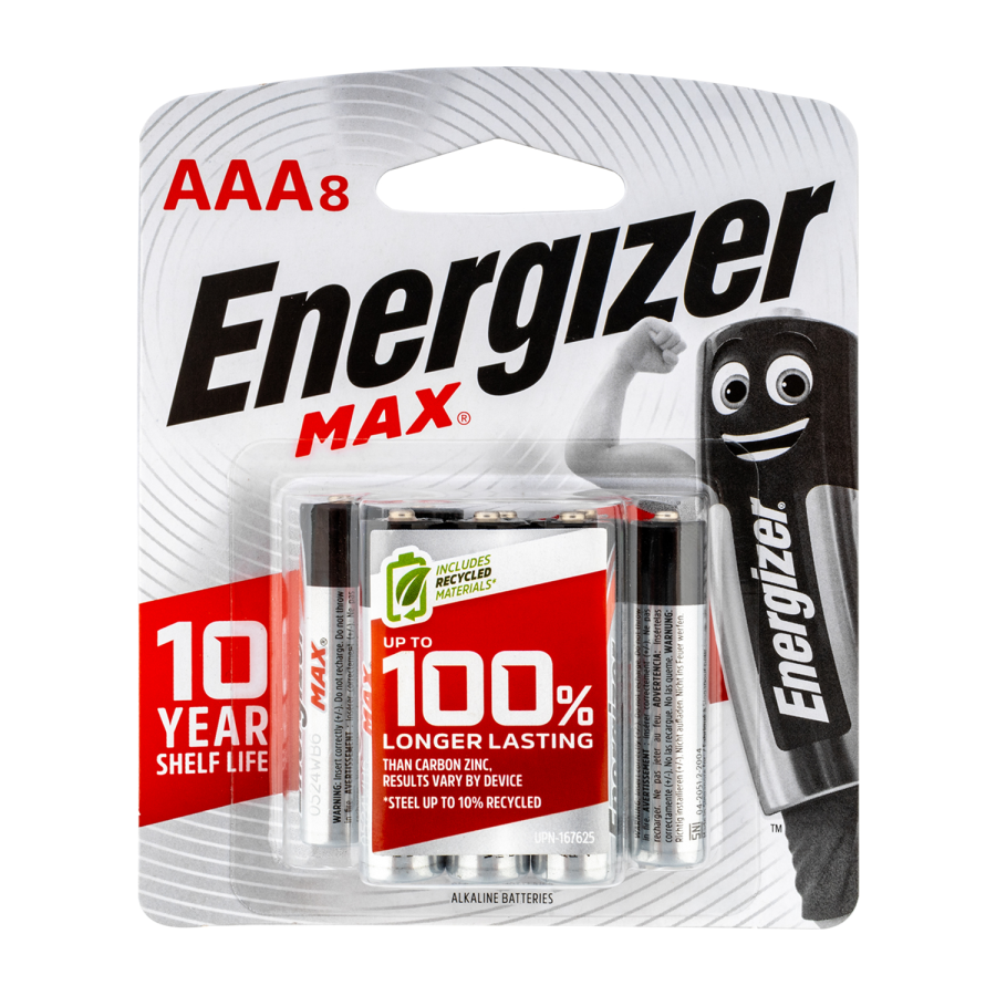 (image for) Max Aaa Battery-8pack (moq12) Energizer
