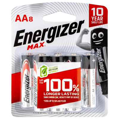 (image for) Max Aa Battery-8pack (moq12 ) Energizer
