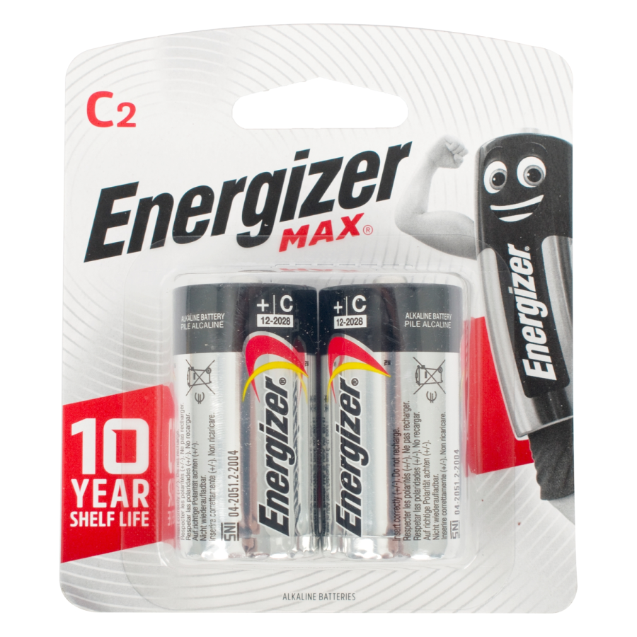 (image for) Max C Battery-2pack (moq6) Energizer
