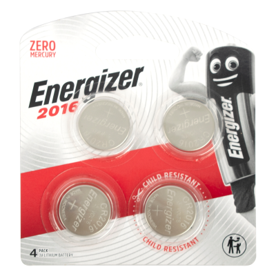 (image for) Cr2016 Bp4 3v Lithium Coin Battery (moq12) Energizer