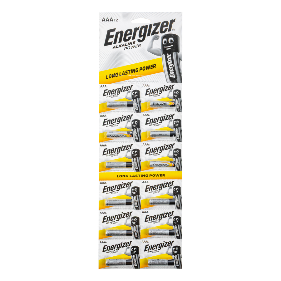 (image for) Power Aaa Battery-12pack Strip Energizer