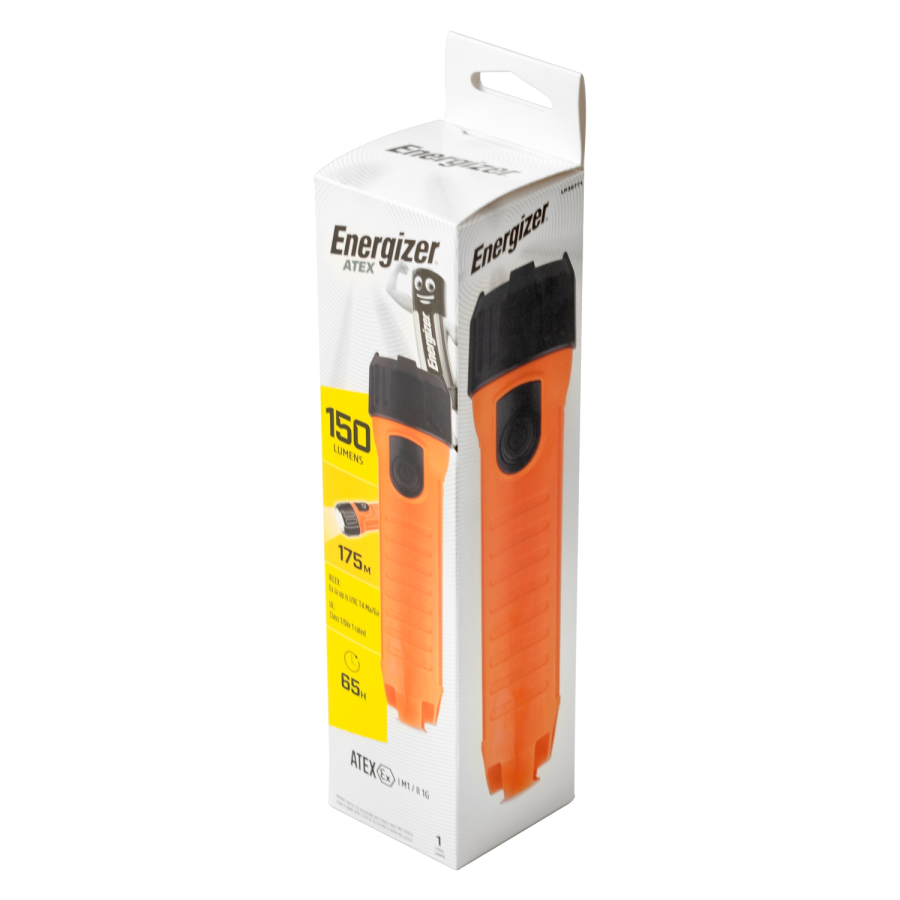 (image for) Atex 2d Flashlight 150lumens Intrinsically Safe Energizer Torch
