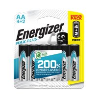 (image for) Maxplus Aa Battery- 6pack 4+2 Free (moq12) Energizer