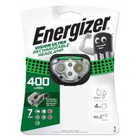 Headlight 400lumens Vision Recharge Green Energizer (image for) Headlight 400lumens Vision Recharge Green Energizer