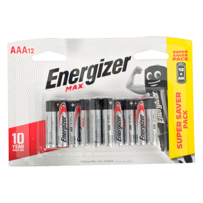 (image for) Max Aaa Battery-12pack (moq 12) Energizer