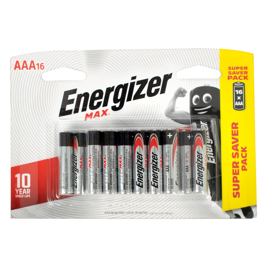(image for) Max Aaa Battery-16pack (moq 12) Energizer