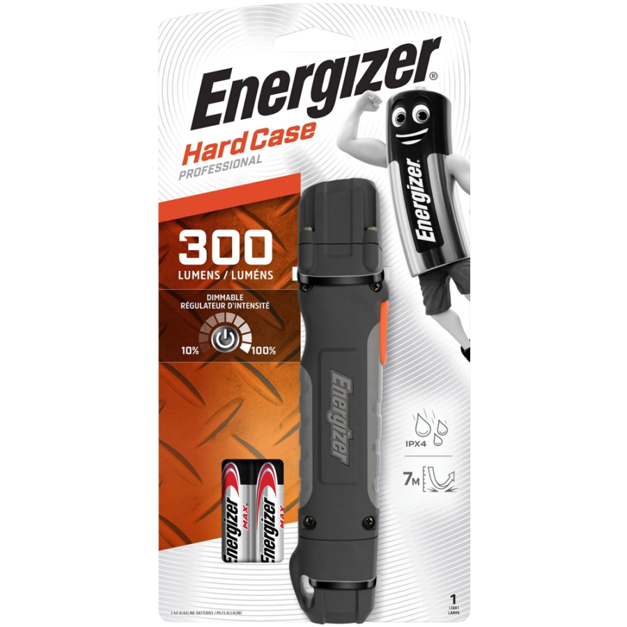 (image for) Energizer Hardcase Pro2 Aa Spotlight 300 Lumens