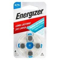 (image for) Hearing Aid Battery 675 Blue-4pack Zinc Air Energizer