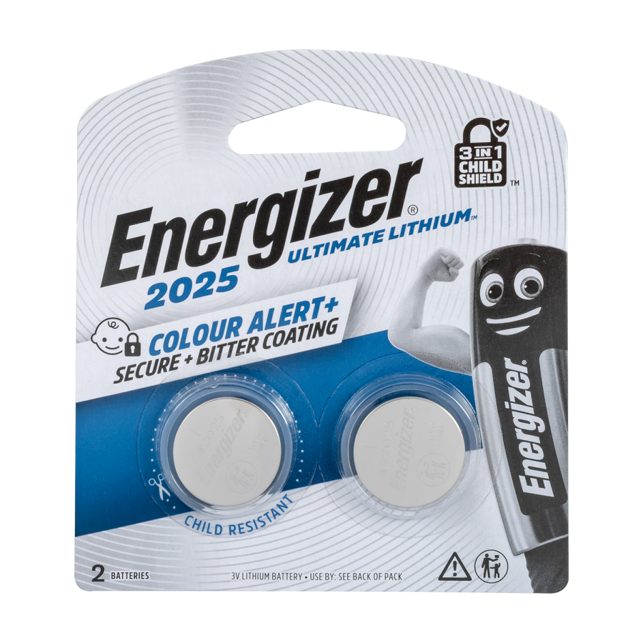 (image for) Cr2025 3v Bp2 Battery Ult Lithium Coin 3 In 1 Energizer
