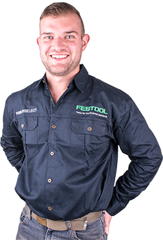 (image for) Festool Mens Long Sleeved Shirt Navy Blue 2xl
