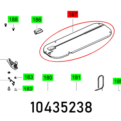 (image for) Table Top Insert Tks 80 Et-bg