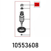(image for) Rotor-set Mx 1600/2 E Ef Et-bg