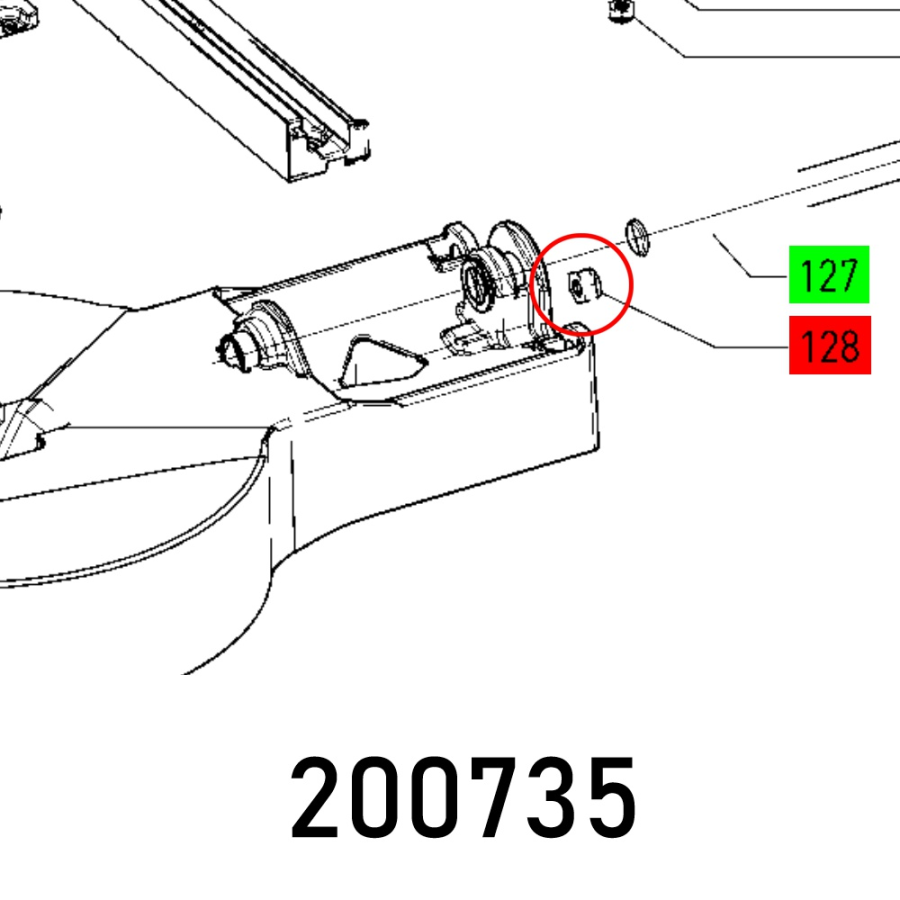 (image for) Hexagon Nut Din 985-m8-04