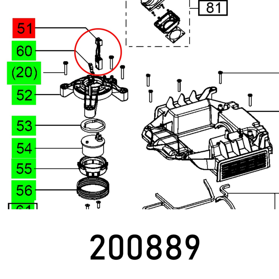 (image for) Cable Harness Magnet Ct 26-36 Ac Et-bg