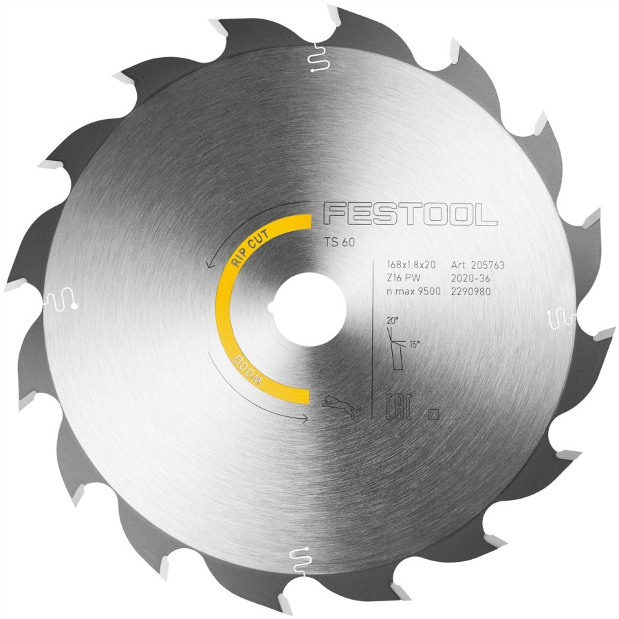 (image for) Saw Blade H 168x1.8x20 Pw16