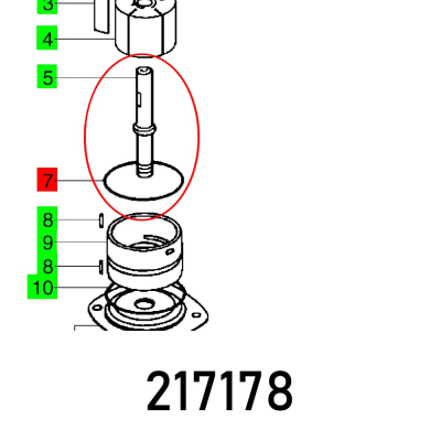 (image for) O-ring 51,5x1,5-fkm-82shore