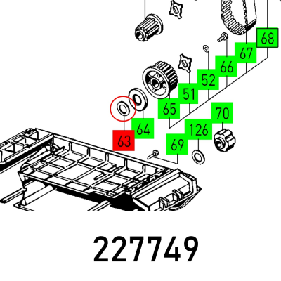 (image for) Supporting Wash S 12,1x21x1 Din 988