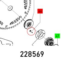 (image for) Oval Head Screw M4x20-taptite-t15
