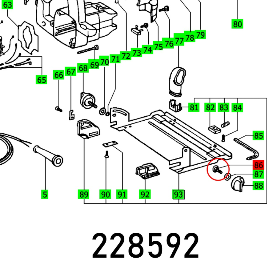 (image for) Cup Square Bolt Din 603-m6x12-4.6