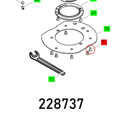 (image for) Countersink M4x8-taptite-kt15