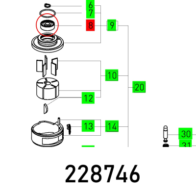 (image for) Ball Bearing 627 Z-d Mc5e Nsk