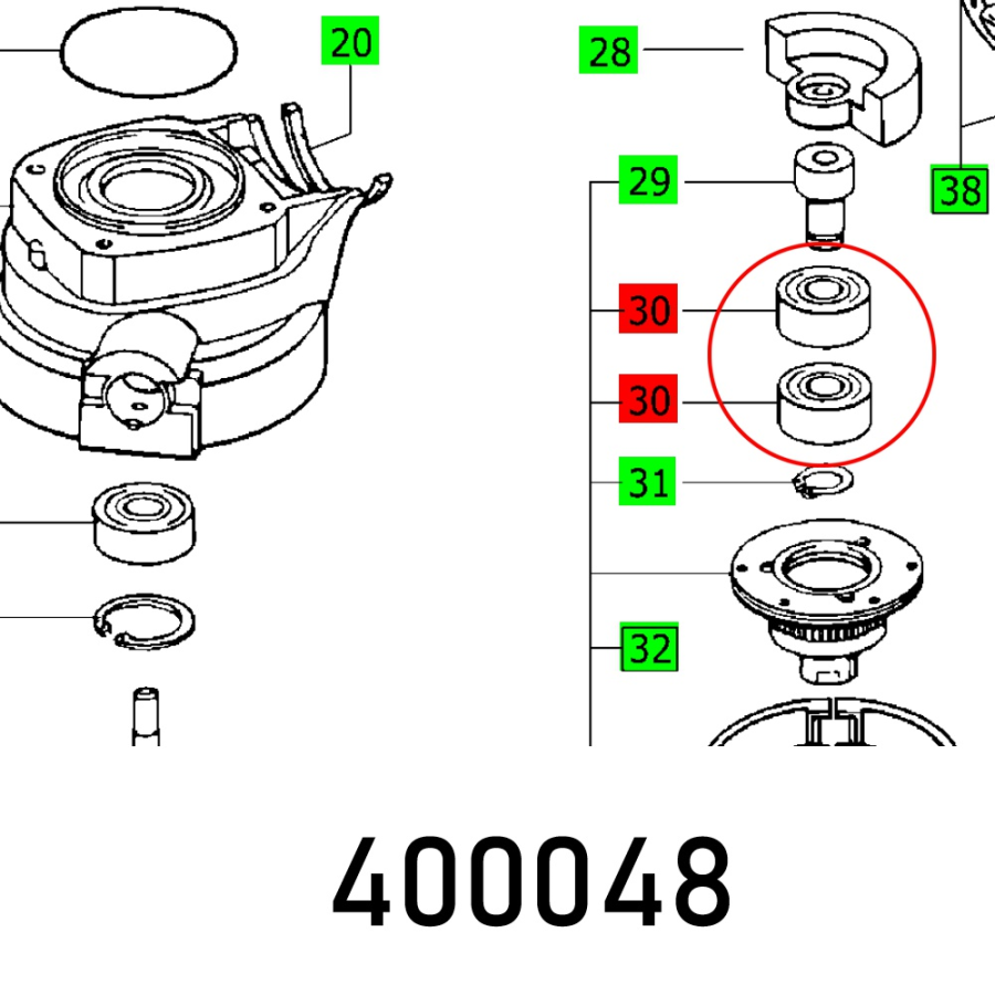 (image for) Ball Bearing 6001 Rs-z Din 625 C3