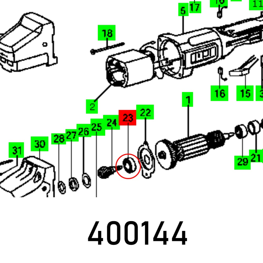 (image for) Ball Bearing 6000 2rsd Tvh 254.442