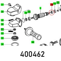 (image for) Ball Bearing 627 2rs C3 27 684 09