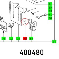 (image for) Washer Mft 800 St 6,4x25x1,25
