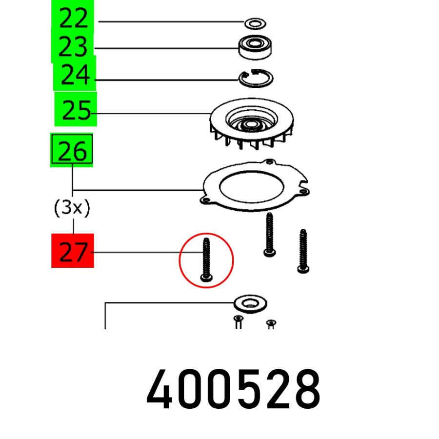 (image for) Oval Head Screw Pt-4,0x30-kt15