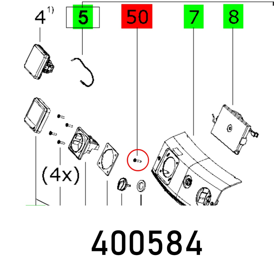 (image for) Oval Head Screw Pt-3,5x16-kt15