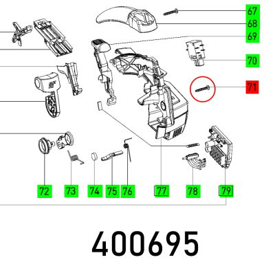 (image for) Oval Head Screw Pt-4,0x25-t10