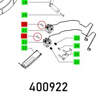 (image for) Oval Head Screw M4x18 Inbus Kleb