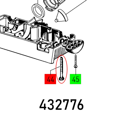 (image for) Pan-head Parker Din 7981-st3,9x50-a2-ch