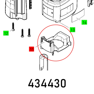 (image for) Air Guide Washe Rtm-ea