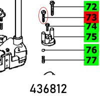 (image for) Flat Head Screw Din 85-m5x25-4.8-long