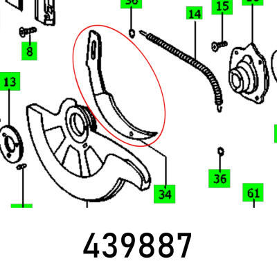 (image for) Riving Knife Ap 85 E