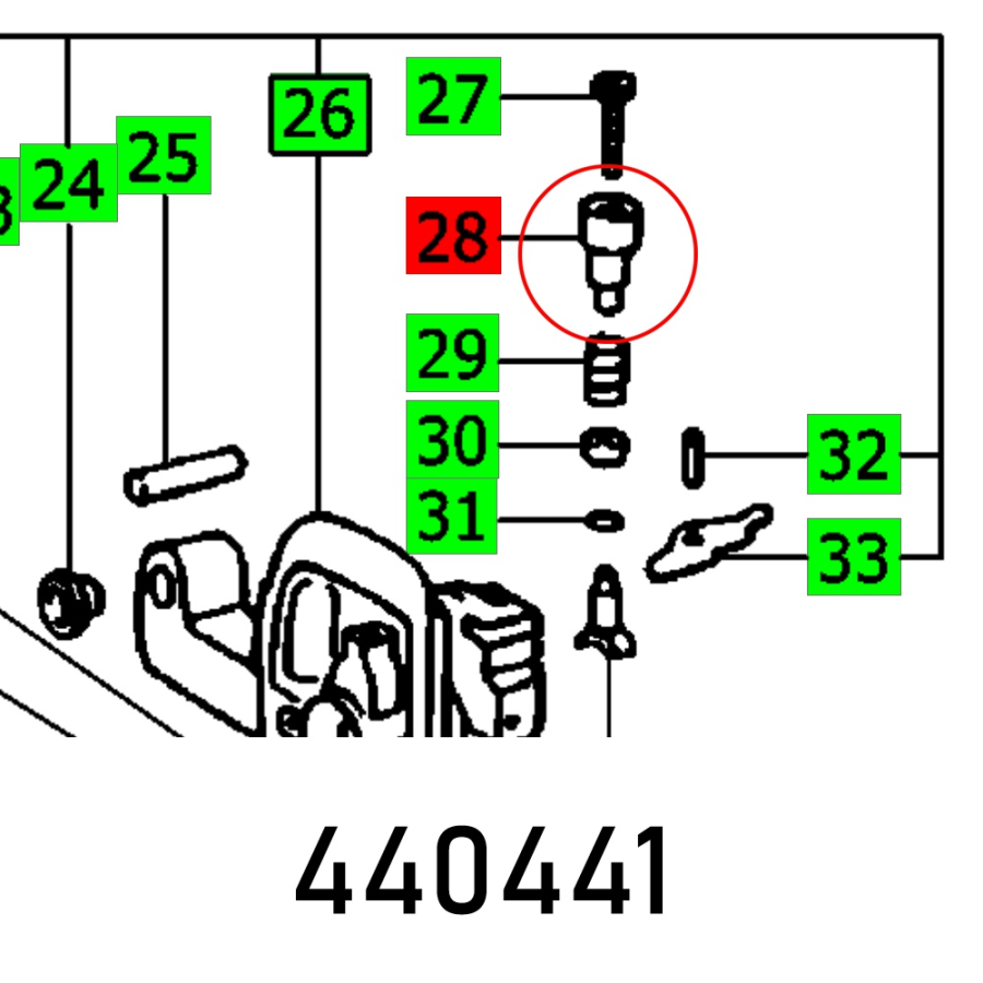 (image for) Spindle Stop Kn Ap 55 E
