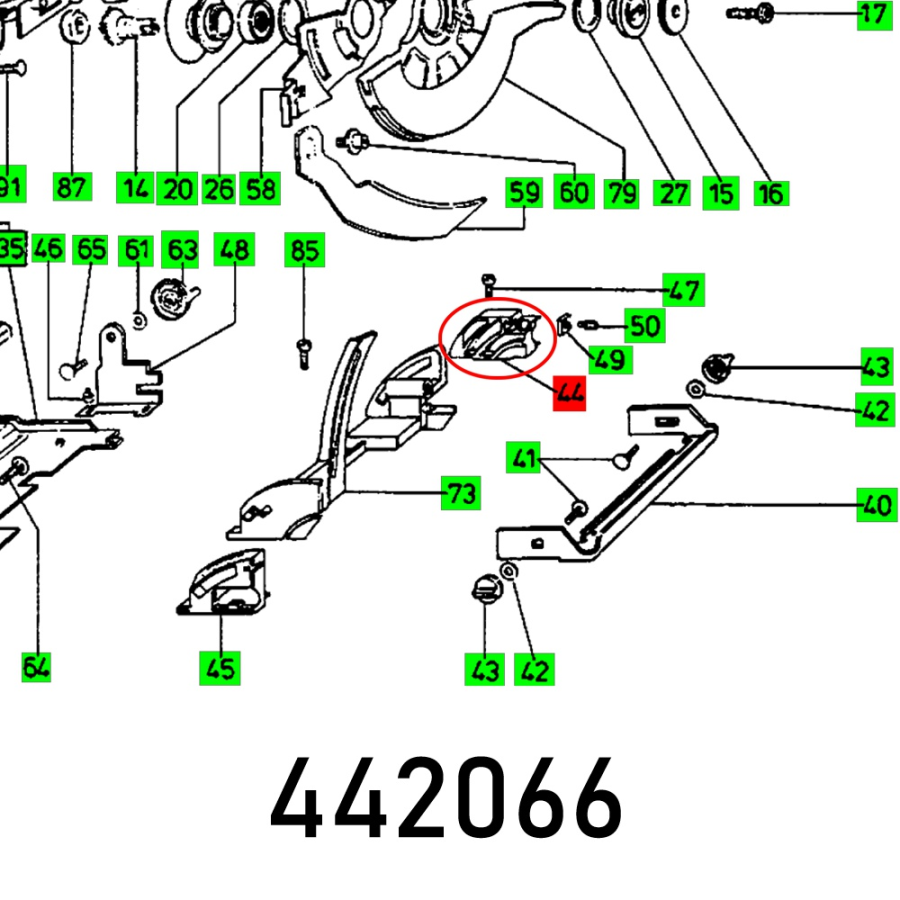 (image for) Pivot Insert Ap 65 E Vorne