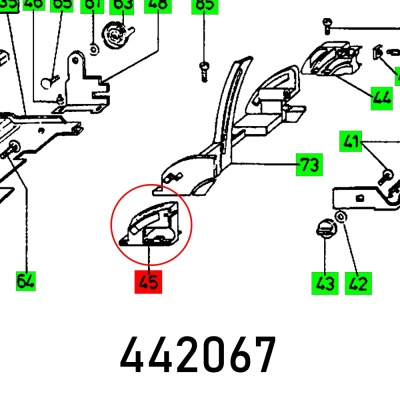 (image for) Pivot Insert Ap 65 E Hinten