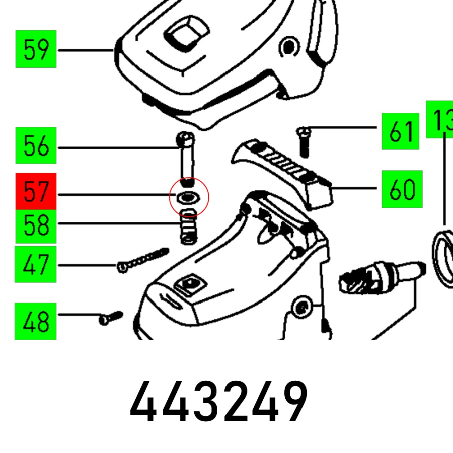 (image for) O-ring Ws 150.04 E 250.266