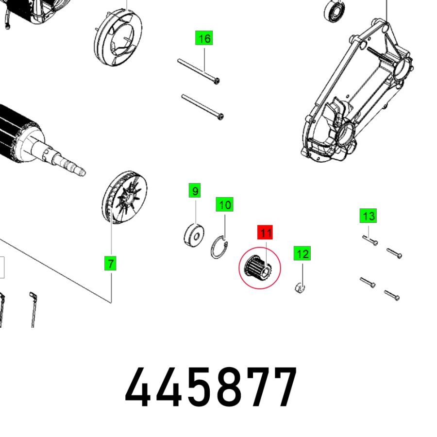 (image for) Toothed Belt Wh Cs 70 Eb Z 18