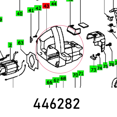 (image for) Motor Housing Atf 55 Eb 2 Blatt