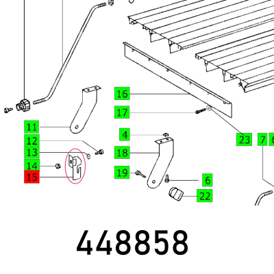 (image for) Support Plate Cs 70 Vl Right