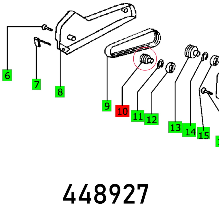 (image for) Drive Pulley Ehl 65 Eb