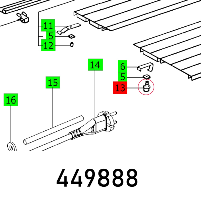 (image for) Allen Screw Cs 70 Eb M6x12 Sg-ripp